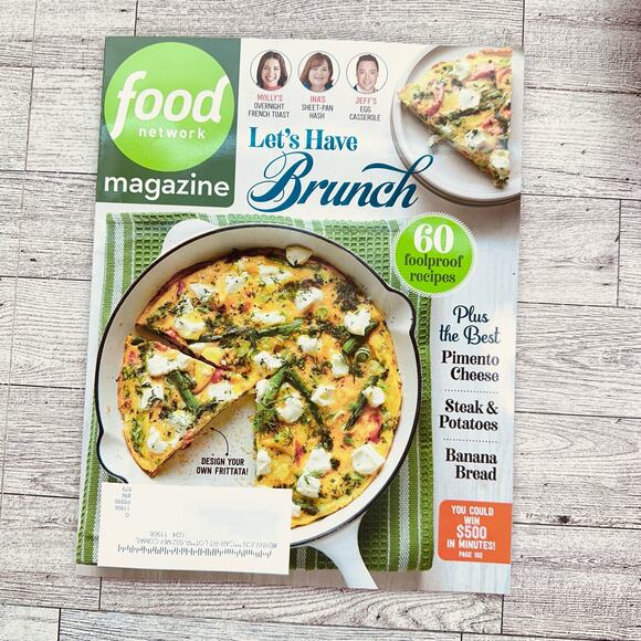 food network Magazine 2024 April / May - Lets Have Brunch - Picture 4 of 12